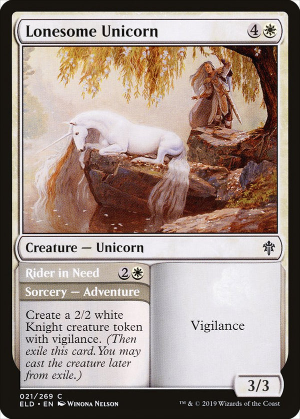 Lonesome Unicorn - Magic: The Gathering