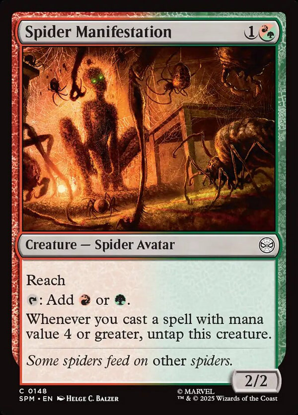 Spider Manifestation - Magic: The Gathering