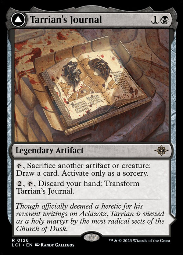 Tarrian's Journal - Magic: The Gathering