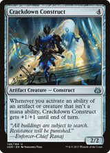 Crackdown Construct - Magic: The Gathering