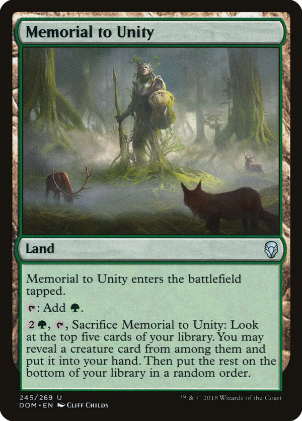 Memorial to Unity - Magic: The Gathering