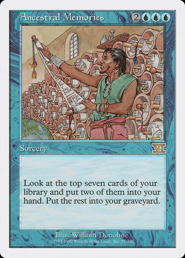 Ancestral Memories - Magic: The Gathering