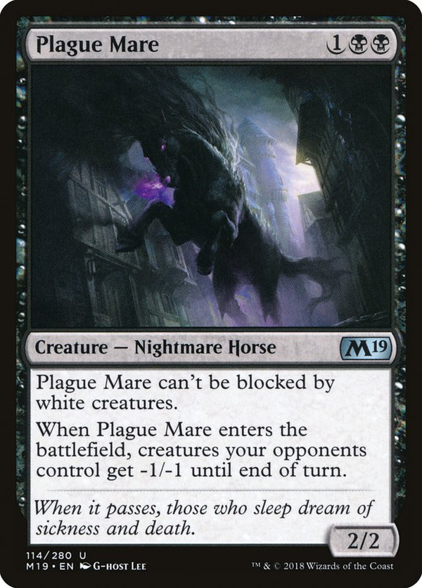 Plague Mare - Magic: The Gathering