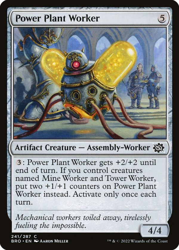 Power Plant Worker - Magic: The Gathering