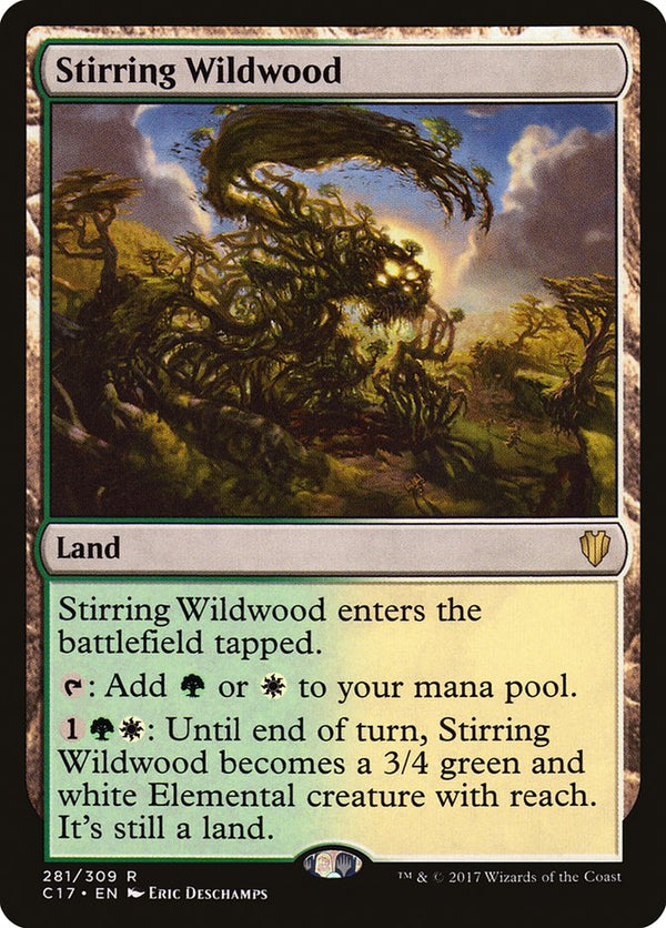 Stirring Wildwood - Magic: The Gathering