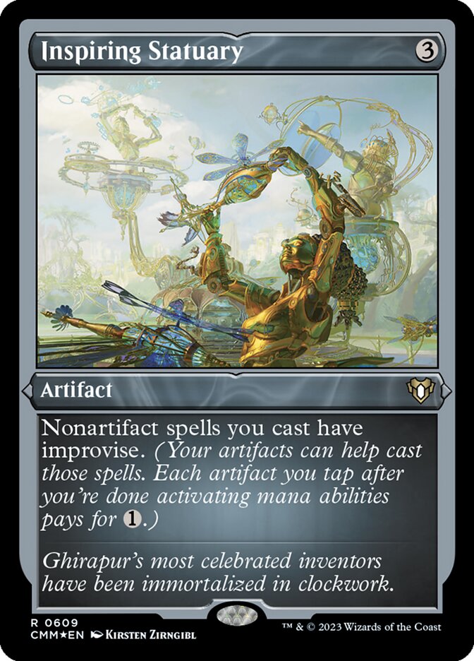 Inspiring Statuary (Foil Etched)