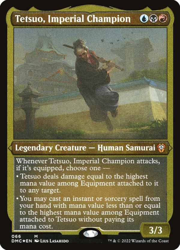 Tetsuo, Imperial Champion (Foil Etched) - Magic: The Gathering