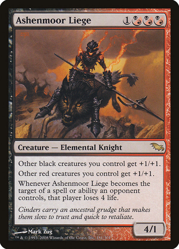 Ashenmoor Liege - Magic: The Gathering