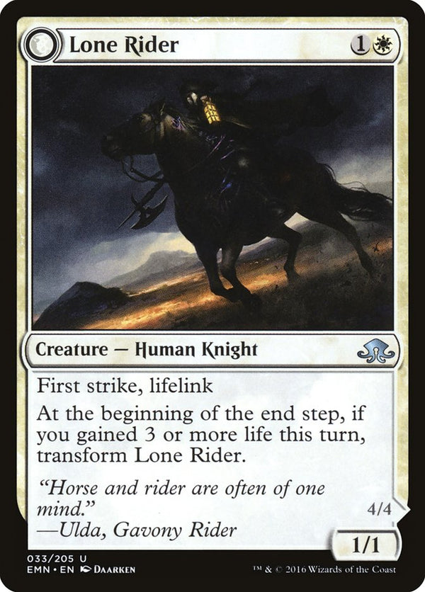 Lone Rider - Magic: The Gathering