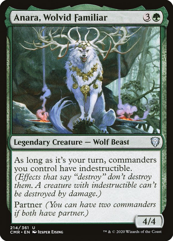 Anara, Wolvid Familiar - Magic: The Gathering