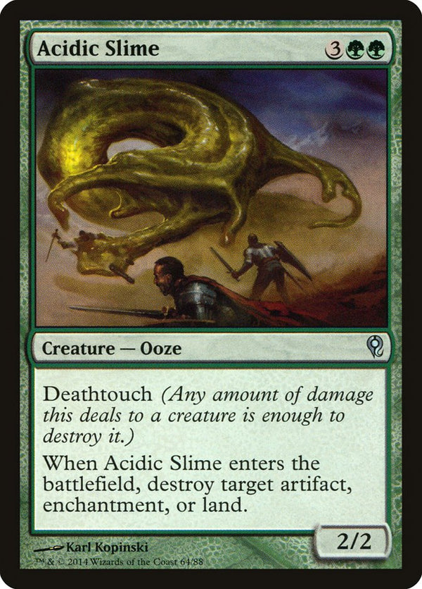 Acidic Slime - Magic: The Gathering