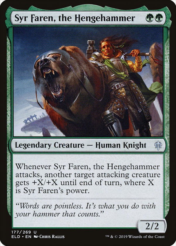 Syr Faren, the Hengehammer - Magic: The Gathering