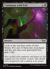 Commune with Evil - Magic: The Gathering