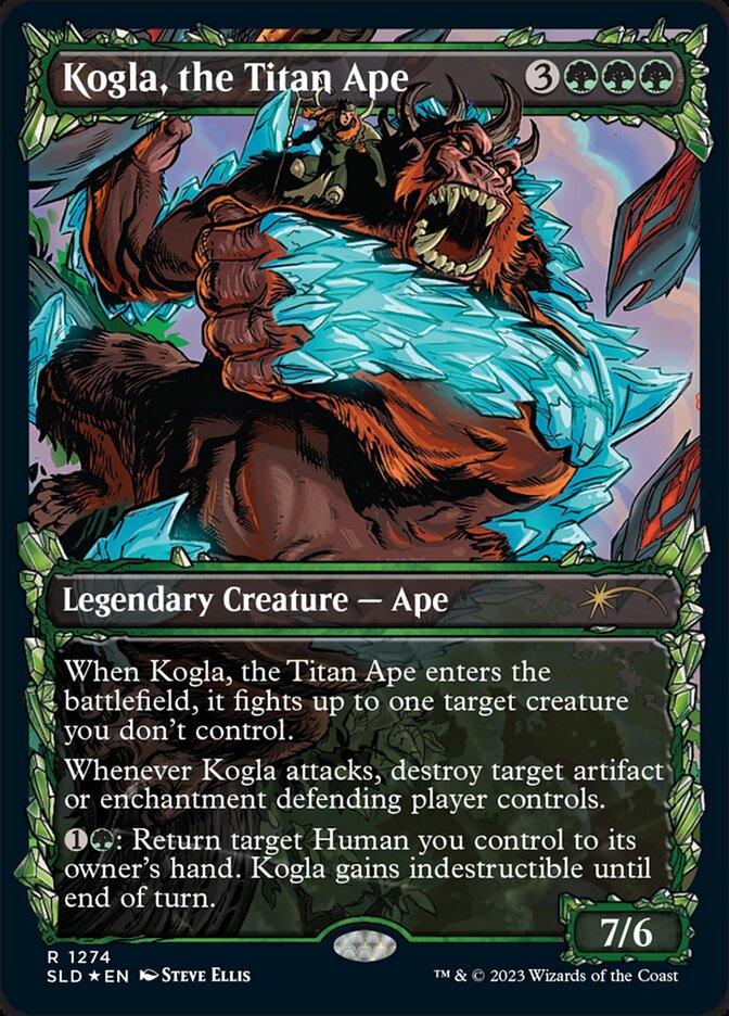 Kogla, the Titan Ape (Halo Foil)