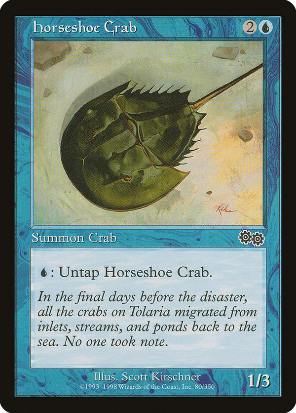 Horseshoe Crab - Magic: The Gathering