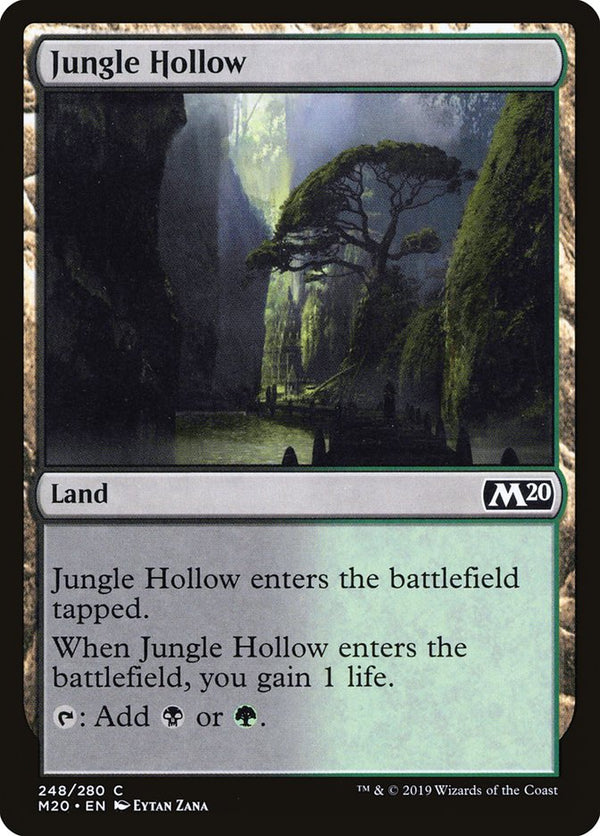 Jungle Hollow - Magic: The Gathering