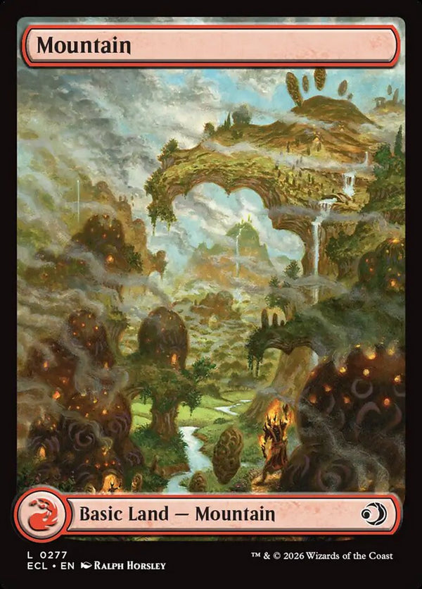 Mountain (0277) - Magic: The Gathering