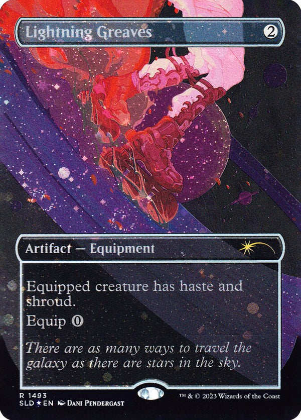 Lightning Greaves (1493) (Galaxy Foil) - Magic: The Gathering