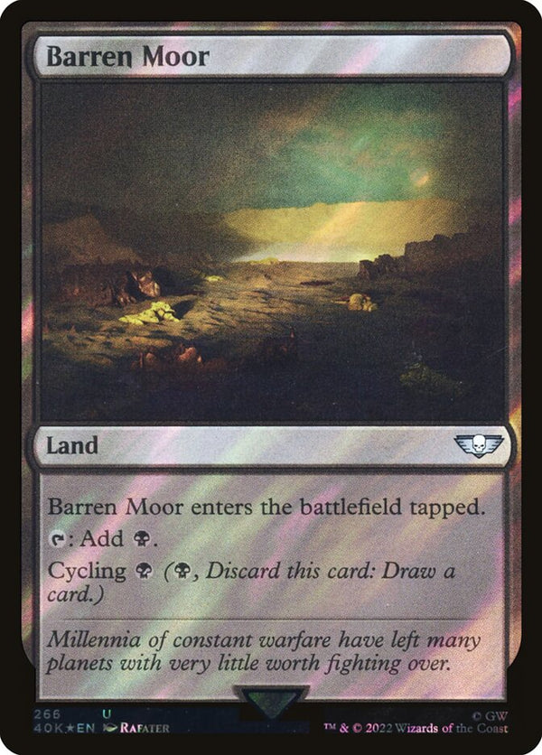 Barren Moor (Surge Foil) - Magic: The Gathering