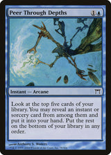 Peer Through Depths - Magic: The Gathering