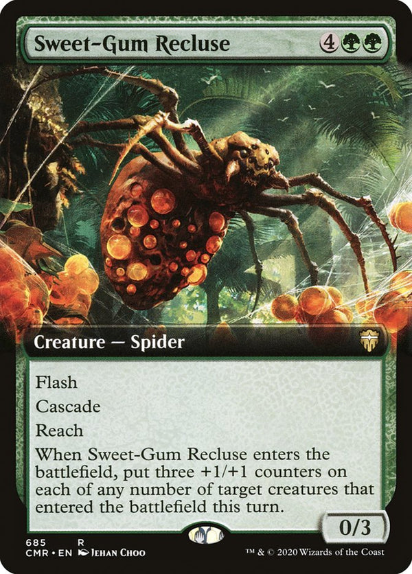 Sweet-Gum Recluse (Extended Art) - Magic: The Gathering