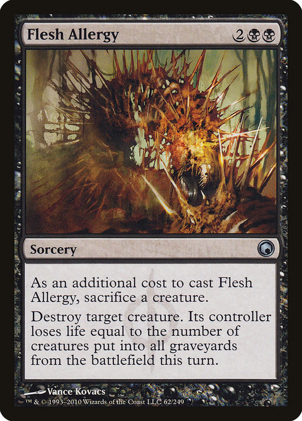 Flesh Allergy - Magic: The Gathering