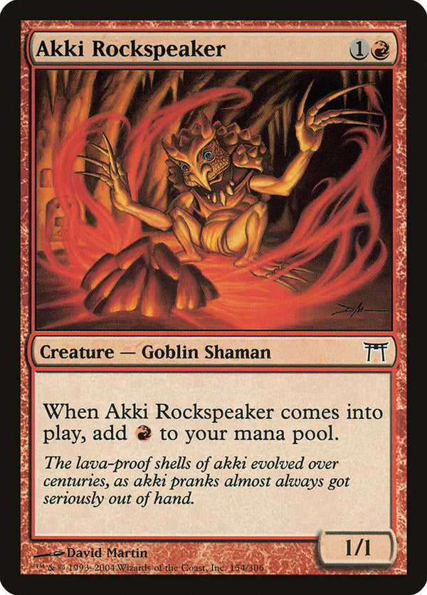 Akki Rockspeaker - Magic: The Gathering