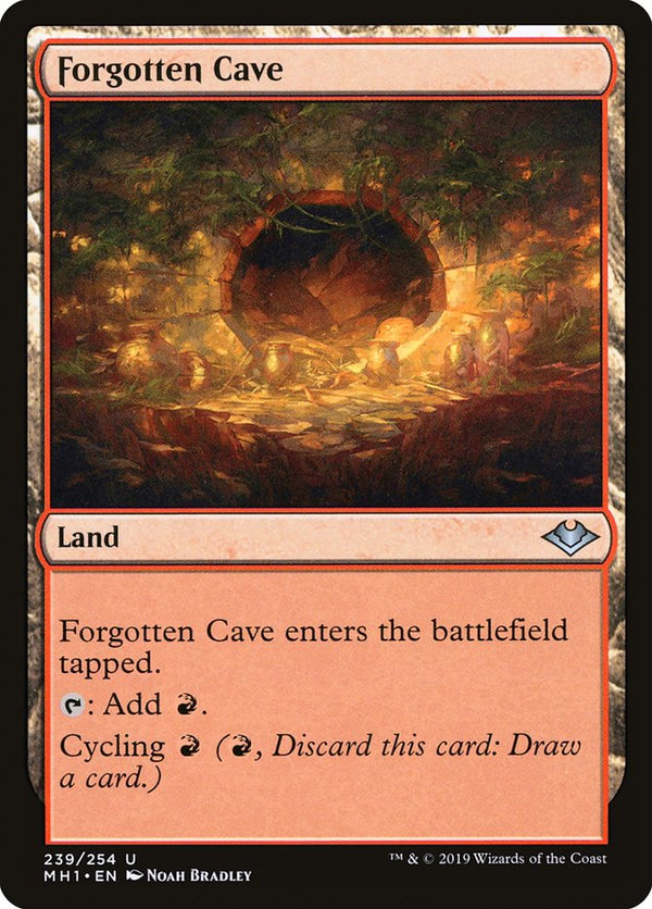 Forgotten Cave - Magic: The Gathering