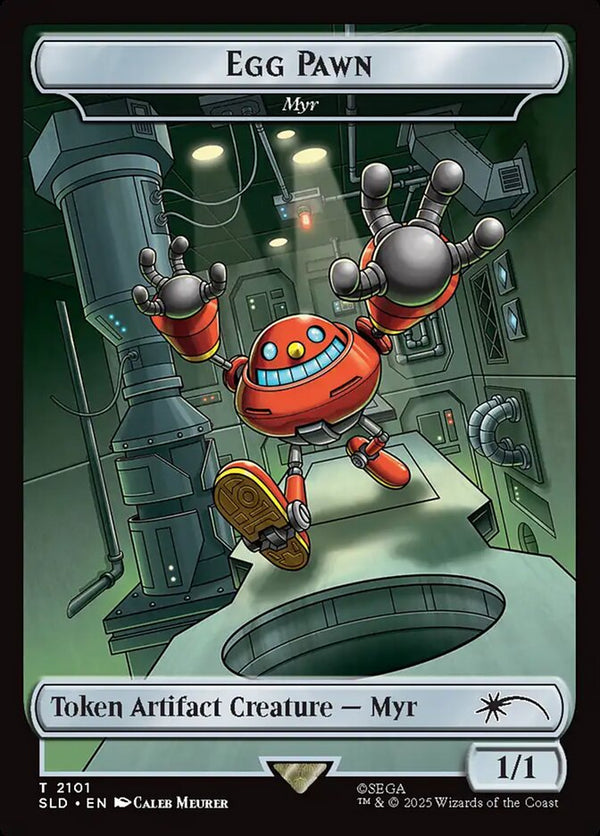 Egg Pawn - Myr Token - Magic: The Gathering