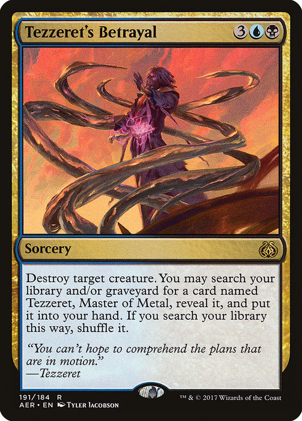 Tezzeret's Betrayal - Magic: The Gathering