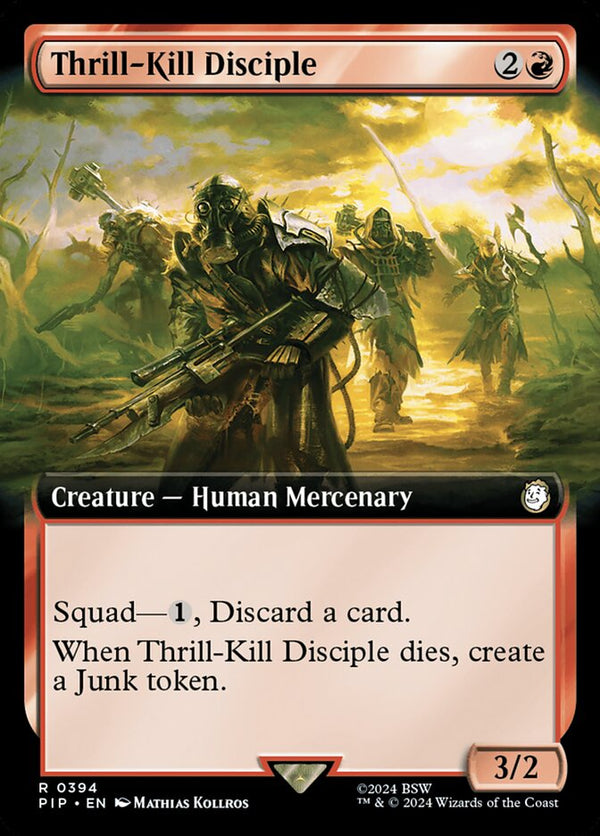 Thrill-Kill Disciple (Extended Art) - Magic: The Gathering