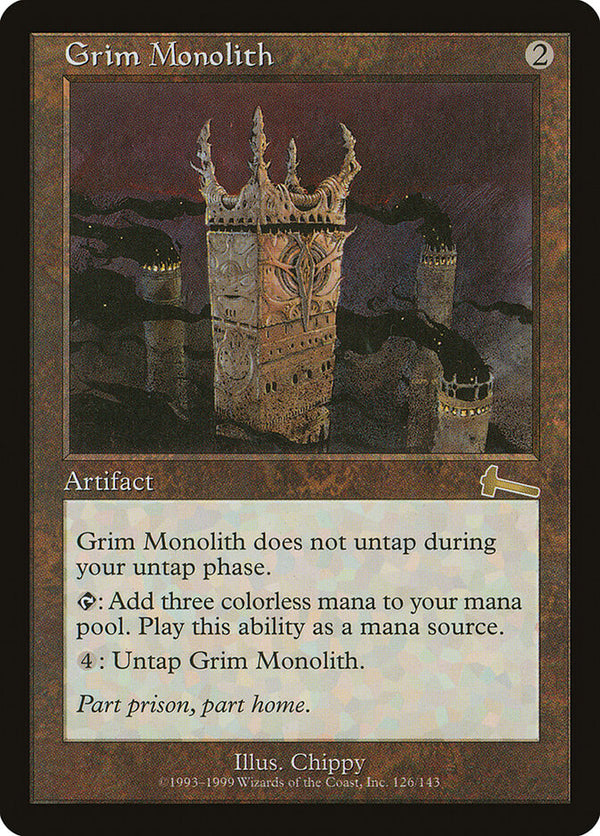 Grim Monolith - Magic: The Gathering