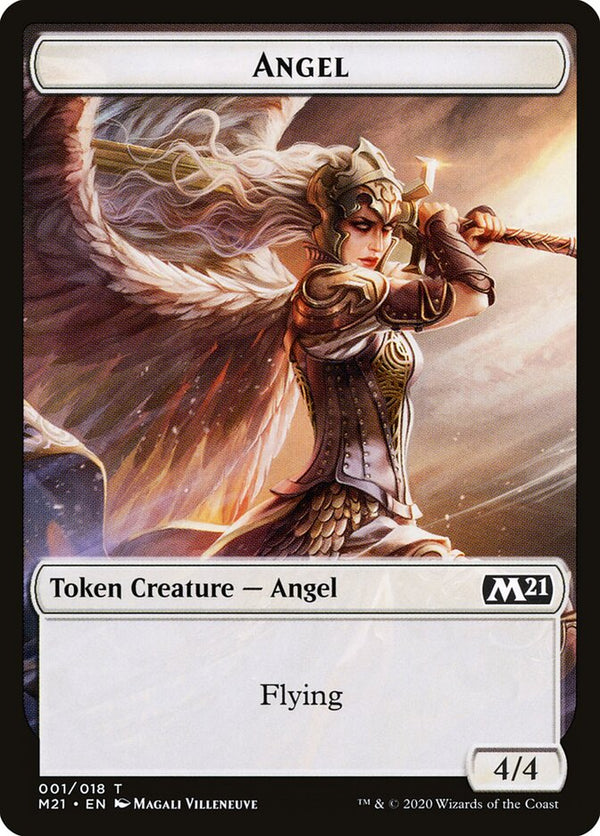 Angel Token (M21 1) - Magic: The Gathering