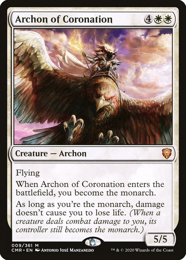 Archon of Coronation - Magic: The Gathering
