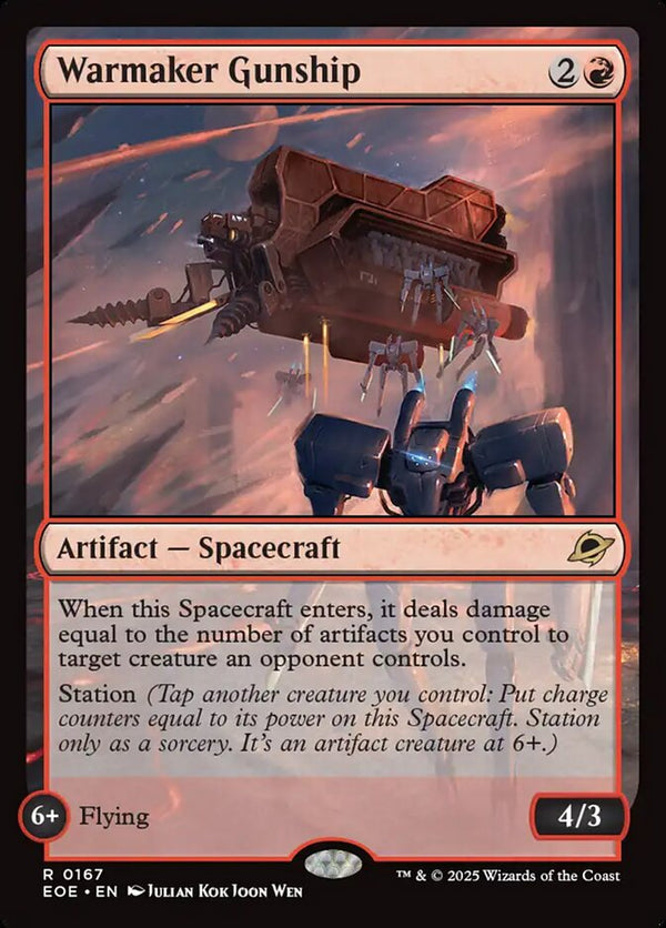 Warmaker Gunship - Magic: The Gathering