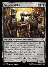 Wasteland Raider - Magic: The Gathering