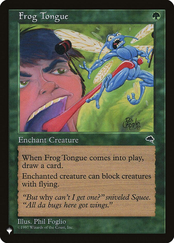 Frog Tongue - Magic: The Gathering