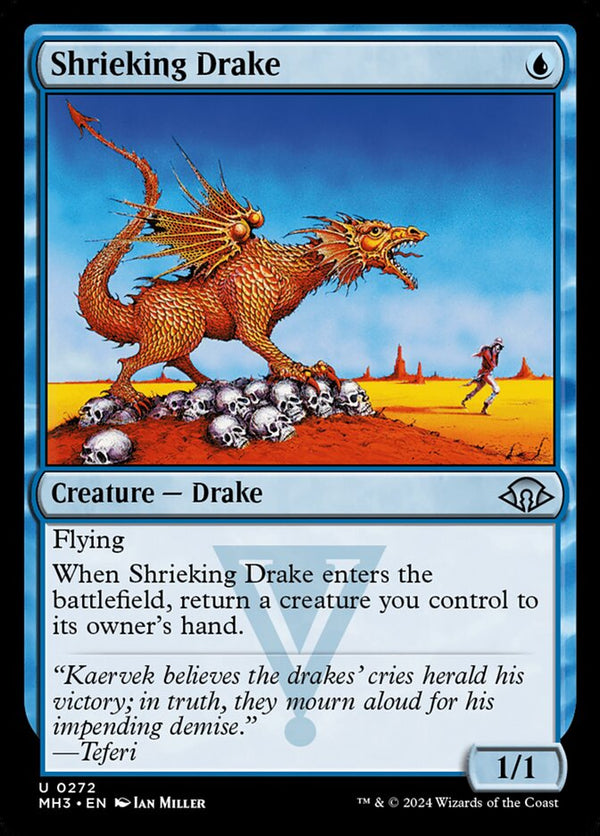 Shrieking Drake - Magic: The Gathering