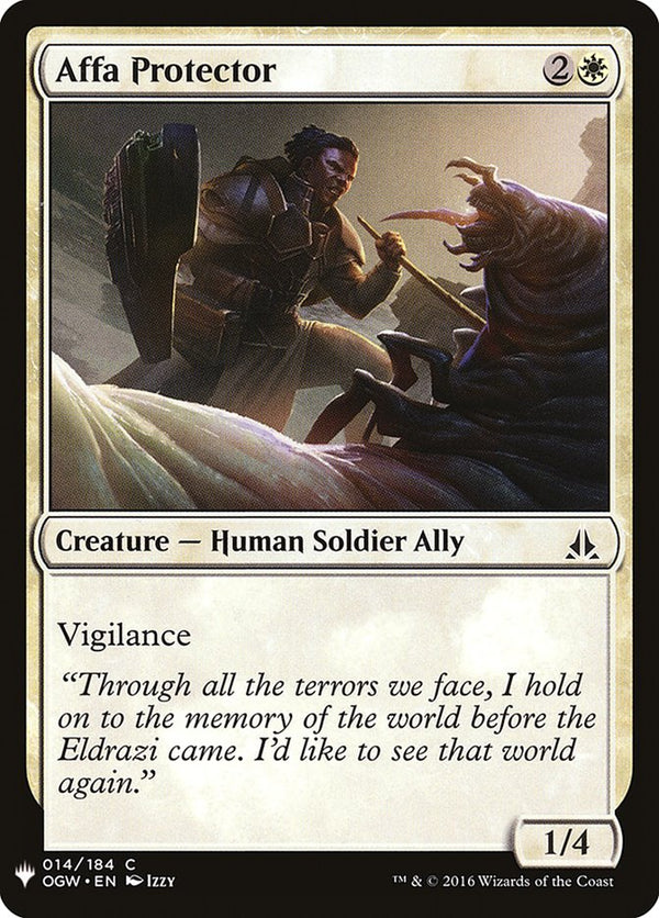 Affa Protector - Magic: The Gathering