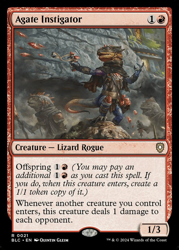 Agate Instigator - Magic: The Gathering