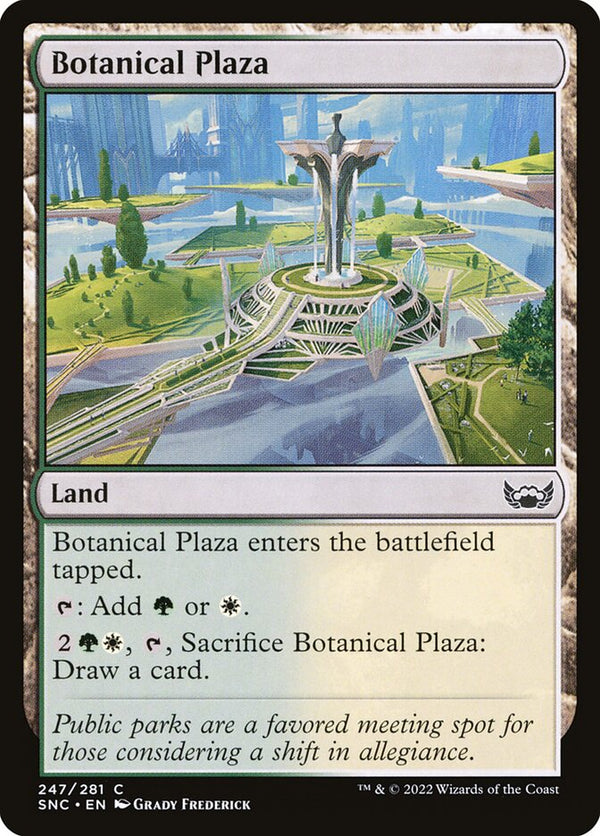 Botanical Plaza - Magic: The Gathering