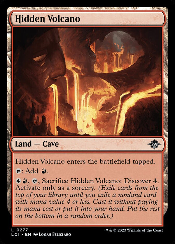 Hidden Volcano - Magic: The Gathering