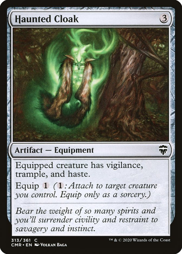 Haunted Cloak (313) - Magic: The Gathering