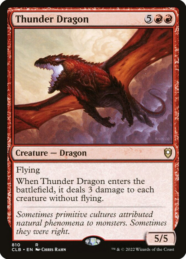Thunder Dragon - Magic: The Gathering