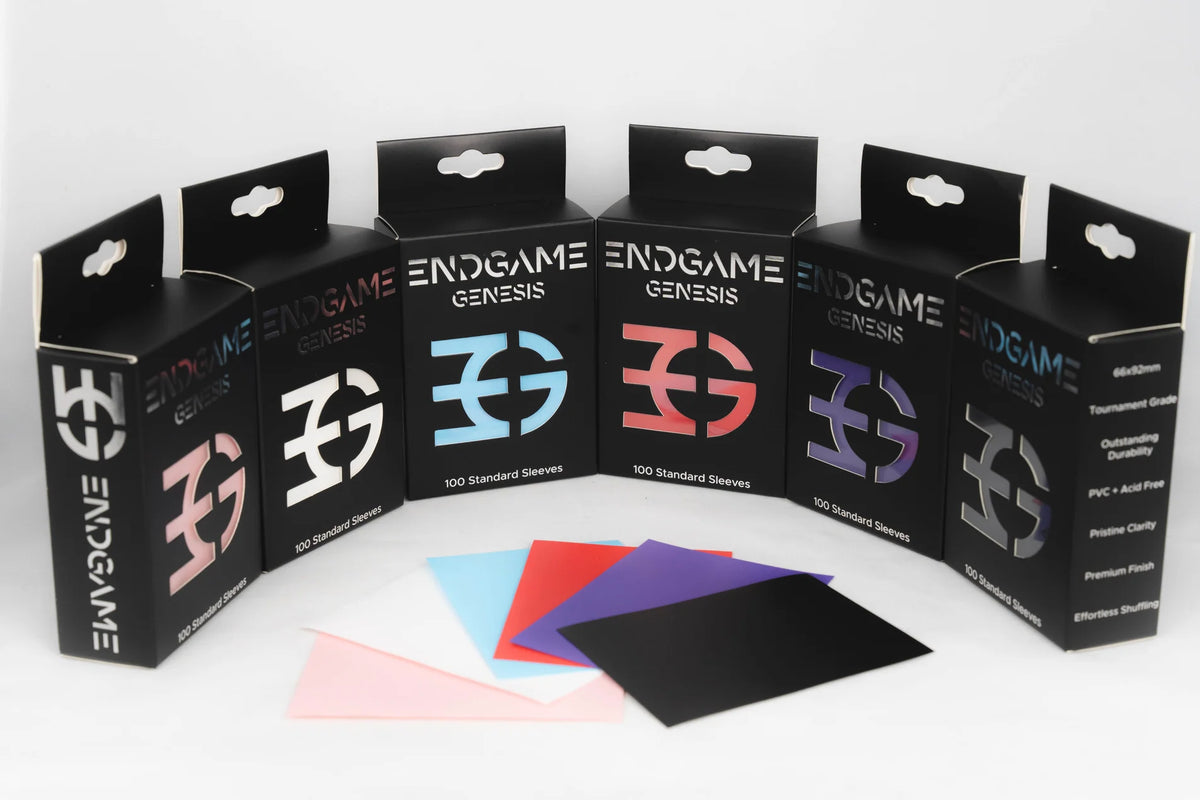 Endgame - Standard Card Sleeves 100ct - Genesis - Various Colours