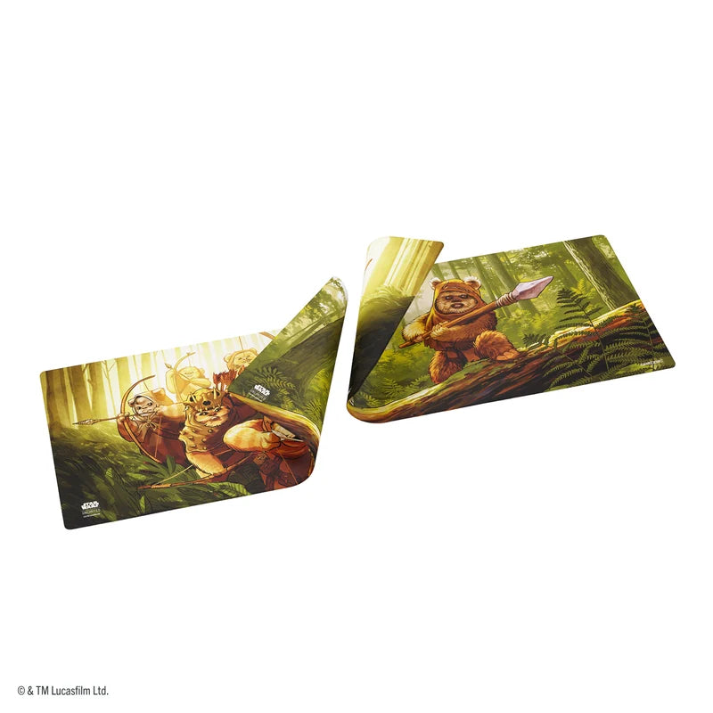 Star Wars Unlimited: Game Mat - Double Sided "Wicket & Ewok Archers"
