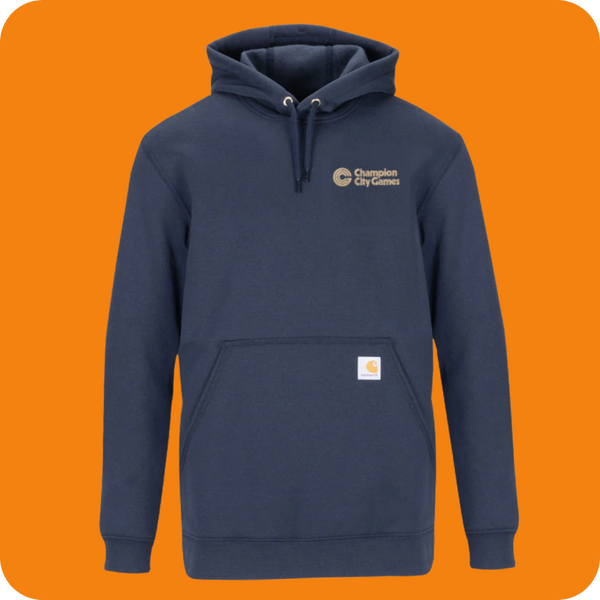 Champion City Games Navy Carhartt Hoodie - Champion City Games
