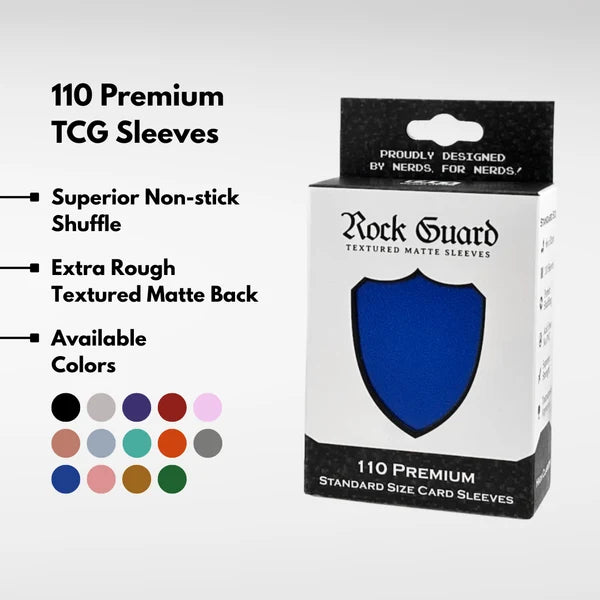 Rock Guard Premium Sleeves - 110 Pack