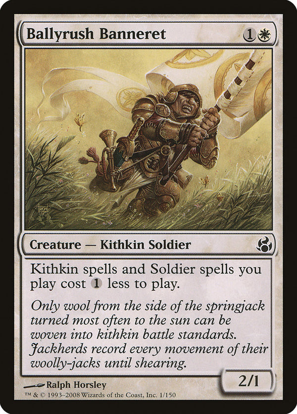 Ballyrush Banneret - Magic: The Gathering