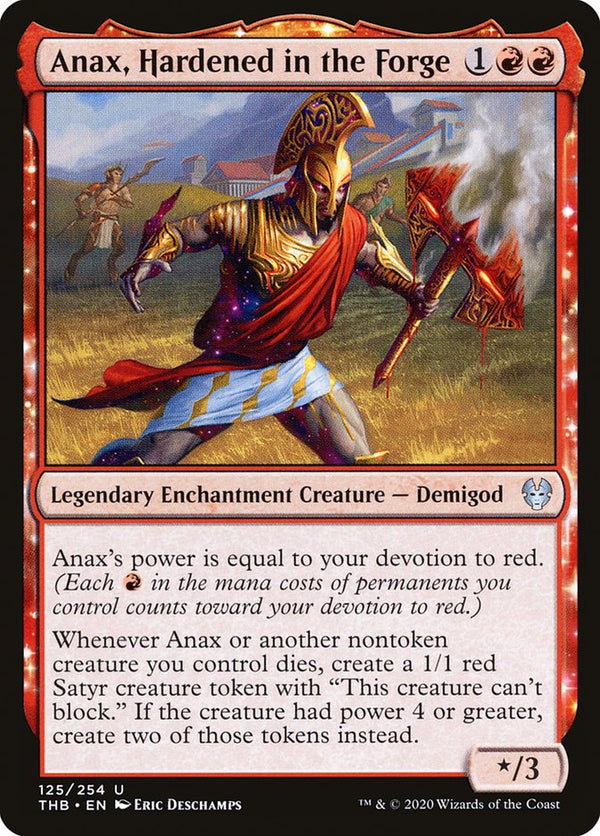 Anax, Hardened in the Forge - Magic: The Gathering